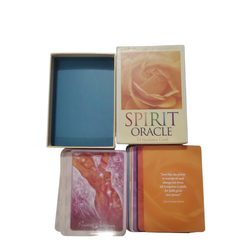 Spirit Oracle 54 Guidance Cards Toni Carmine Salerno Blue Angel Publishing Deck